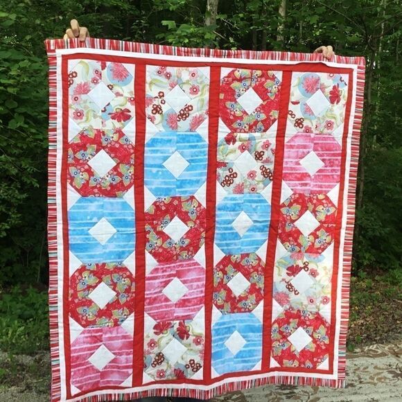 NWT. Handcrafted Quilt  - Picture 2 of 14